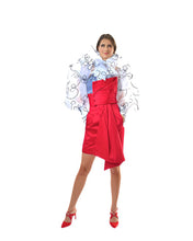 Load image into Gallery viewer, Organza Balloon Blouse in XS S M L XL 2XL 3XL 4XL Sizes