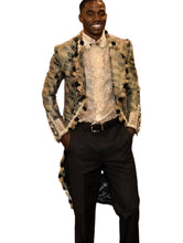 Load image into Gallery viewer, Ruffles Embroidery Silk Transparent Men’s Shirt