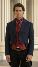 Load image into Gallery viewer, Modern Fit 100% Silk Embroidered Men's Vest English Regency entire