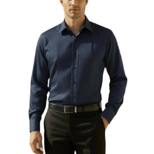 Load image into Gallery viewer, Men’s Pleats Details Front Silk Shirt