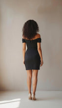 Load image into Gallery viewer, Crepe V-Neck Above The Knee Dress