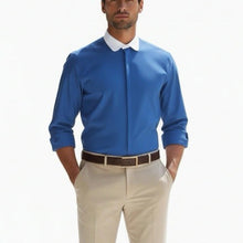 Load image into Gallery viewer, Men’s Organic Cotton Club Collar Shirt