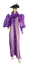 Load image into Gallery viewer, Extravagant Organza Robe. Trench Transparent Coat