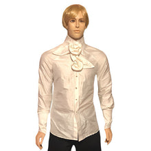 Load image into Gallery viewer, Men&#39;s Raglan Sleeve Silk Dressy Shirt