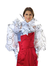 Load image into Gallery viewer, Organza Balloon Blouse in XS S M L XL 2XL 3XL 4XL Sizes