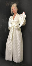 Load image into Gallery viewer, Boudoir Silk &amp; Lace Long Robe Lounge