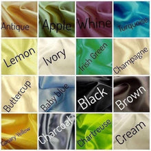 Load image into Gallery viewer, Cloose- Fitting Puff Sleeved Satin Blouse in XS S M L XL 2XL 3XL 4XL Sizes