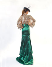 Load image into Gallery viewer, Fish Tail Satin Slit Skirt