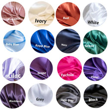 Load image into Gallery viewer, Dolman Sleeves Satin Dress