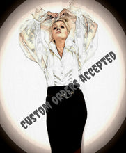 Load image into Gallery viewer, Ivory bow satin-embroidered chiffon top blouse in sizes XS S M L XL 2XL 3XL 4XL