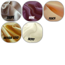 Load image into Gallery viewer, Peach loose-fitting mandarin collar satin blouse in XS S M L XL 2XL 3XL 4XL