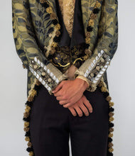 Load image into Gallery viewer, Ruffles Embroidery Silk Transparent Men’s Shirt