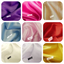 Load image into Gallery viewer, Semi- Fitting Satin Puff Blouse