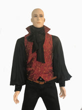 Load image into Gallery viewer, Modern Fit 100% Silk Embroidered Men&#39;s Vest English Regency entire