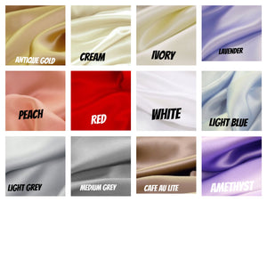 Gold pussy-bow silk puff sleeve blouse in sizes women XS S M L XL 2XL 3XL 4XL