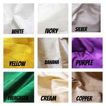 Load image into Gallery viewer, Loose- Fitting Balloon Sleeved Silk Dupioni Top Blouse