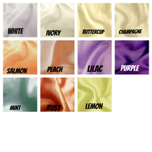 Load image into Gallery viewer, Deep purple puff sleeve satin lapel collar blouse in XS S M L XL 2XL 3XL 4XL