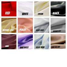 Load image into Gallery viewer, Ruffle Cascade Puff Sleeve Silk Charmeuse Shirt