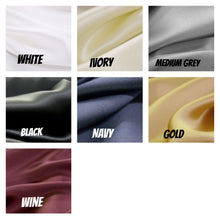 Load image into Gallery viewer, Satin High -Waisted Wide - Leg Trousers