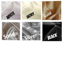 Load image into Gallery viewer, Gold ruffled high-neck satin-lace shirt in men&#39;s size S M L XL 2XL 3XL