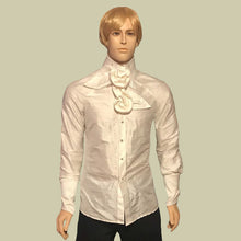 Load image into Gallery viewer, Men&#39;s Raglan Sleeve Silk Dressy Shirt