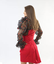 Load image into Gallery viewer, High Rise Cotton Satin Skirt