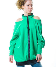 Load image into Gallery viewer, Open Shoulder Cotton Knit Turtleneck Sweater