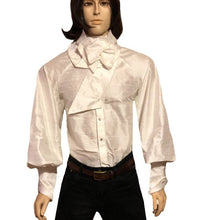 Load image into Gallery viewer, Men&#39;s Victorian Noble Silk Dupioni Raglan Shirt