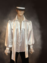 Load image into Gallery viewer, English Regency Mens Satin Shirt in Sizes S M L XL 2XL 3XL