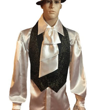 Load image into Gallery viewer, English Regency Mens Satin Shirt in Sizes S M L XL 2XL 3XL