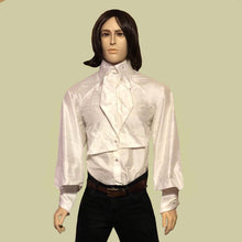 Load image into Gallery viewer, Men&#39;s Victorian Noble Silk Dupioni Raglan Shirt