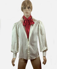 Load image into Gallery viewer, Men&#39;s Papyrus White Frontier Style Linen Shirt in S M L XL 2XL 3XL
