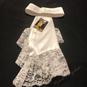 Satin Detachable Jabot