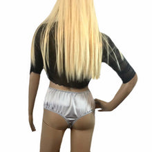 Load image into Gallery viewer, Silk Charmeuse Thong Panties Knickers