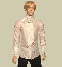 Load image into Gallery viewer, Men&#39;s Raglan Sleeve Silk Dressy Shirt