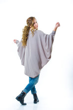 Load image into Gallery viewer, Oversized Silk Georgette Dolman Sleeve Blouse